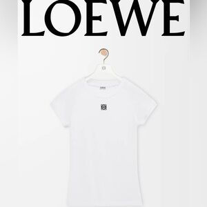 Loewe White Short Sleeve Tee